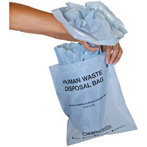 Cleanwaste The Go Anywhere Waste Kit 100 Pack D007W00
