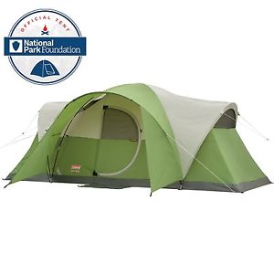 Family Camping Tent 8 Person Tall Stand-up Height Well Ventilated Hunting