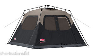 NEW  Coleman 6-Person Instant Tent Camping Outdoor Family Sleep 6 10' x 9' Foot