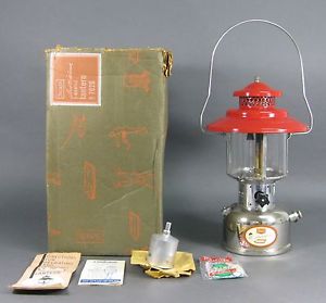 Vtg 1967 Sears Roebuck Ted Williams Model 7020 Lantern 2 Coleman Mantle W/ Box