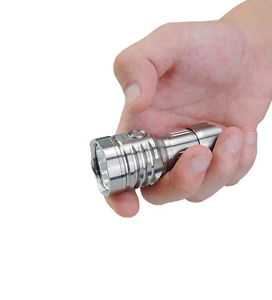 MecArmy PT16 1200 Lumens Rechargeable LED Ultra Compact Keychain Flashlight (tit