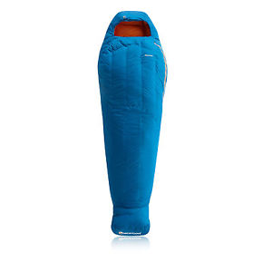 Montane Minimus Blue Waterproof Outdoor Camping Hooded Down Sleeping Bag