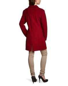Mamaponcho TM102-XSrot - Cappotto premaman, taglia XS, colore: Rosso
