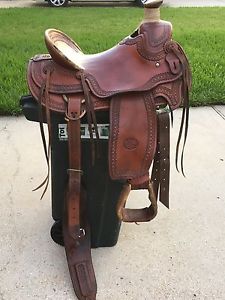 Billy Cook 17 Inch Saddle