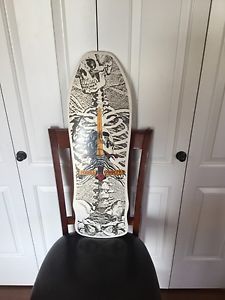 powell peralta skull and sword vintage skateboard deck
