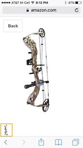 Bowtech Diamond Carbon Cure RH 60# R.A.K.  Bow Package  Assessories