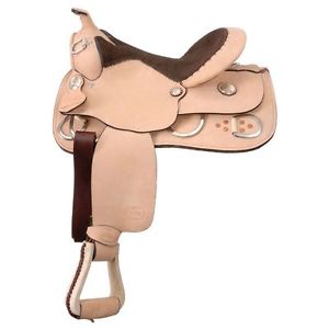 Tough-1 Saddle Youth Training Competitive Horse Durable 14" KS1524