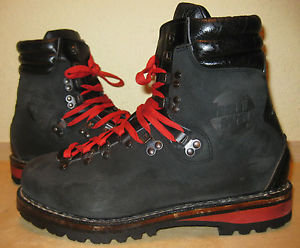 Hanwag Cima UK 10,5 EU 44,5 Wanderstiefel zwiegenähte Bergschuhe Leder TOP #1347