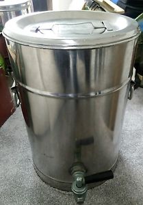 Stainless Steel Tea Urn, 5 Gall, Campers, Scouts, Army, Camping