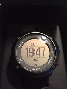 SUUNTO Multifunktionsuhr/Armbanduhr Ambit 3 Peak black HR Schwarz