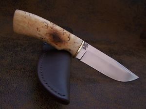 BULAT CUSTOM Exklusives Outdoor / Jagdmesser Zlatoust Messer, M390 Stahl 62-HRC