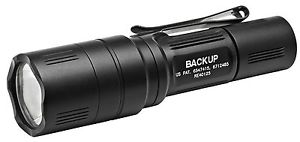 SureFire Backup Series LED Flahlights with TIR Lens and two-way clip 200 Lumens