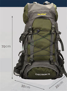 50 wholesale70L Travel Backpack CampingHiking Rucksack Bag CR System Multi color