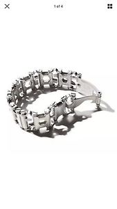 Leatherman Tread SILVER STAINLESS STEEL BRACELET MULTI TOOL Cutter SCREWDRIVER