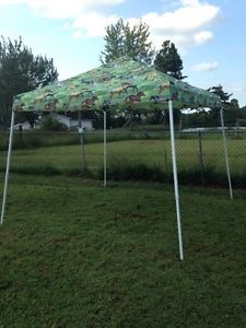 Shelter Logic-Wild Horse Pop up canopy-10X10 sports series slant leg-Nice item!