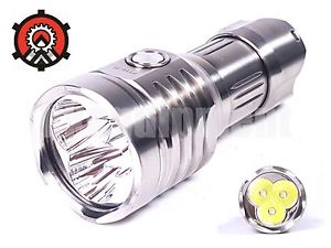 Mecarmy PT16Ti Titanium 3x Cree XP-G2 S4 LED 1200lm Flashlight PT16
