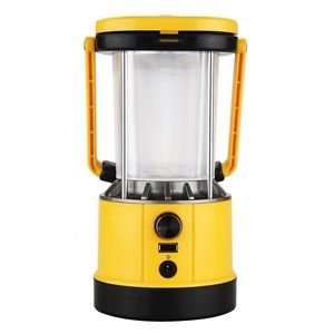 5x(Camping Lights 2.2W Battery Powered with USB Port for Charging Phone WD