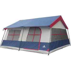 3 Room Big Tent Camping 14 Person Large 14'x14' Fishing Huge Home Family Cabin
