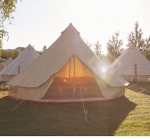Brand New 5 Metre Canvas Bell Tents For Sale
