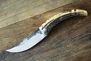 Curniciollu Widder Klinge brut de forge Hirtenmesser Jean Francois Deak Laguiole
