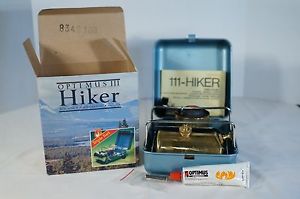 Optimus 111 Hiker - NIB NOS - Backpacking Camping Stove w/ Manual - Sweden Made