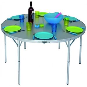 EUROTRAIL Aluminium Table circle. Free Shipping