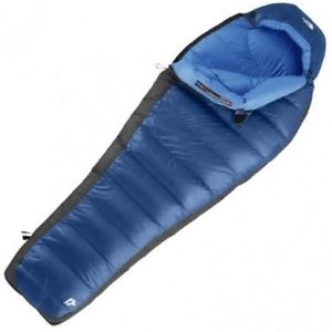 The North Face Blue Kazoo Sleeping Bag: 15 Degree Down Blue Ribbion, Reg/Right Z