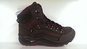 Lowa Damen Wanderschuhe Renegade GTX Mid (320945-4251), Espresso-Beere,UK5,5-UK8