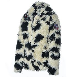 Almgwand Friesach 4 Damen Jacke in Kuhfelloptik Kuschlig Warm Jacke