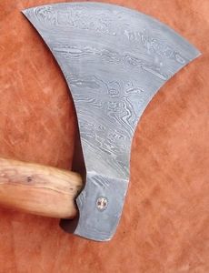 Damast Axt, Damascus Axt handgeschmiedet