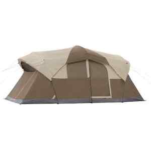 Four Season Tent 10 Person Family Large Cabin 2 Rooms Weather Water Protection