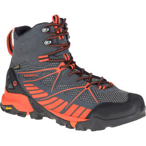 Merrell Capra Venture Mid Gtx Surround Mens Footwear Walking Shoes - Granite