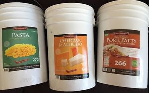 Lot Of 3 EMERGENCY Food Supply Chef's Banquet 1,073 Servings