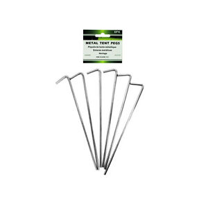 Metal Tent Pegs Set 144 Pack