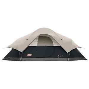 Coleman Red Canyon 8 Person Tent, Black