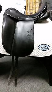 Used Stubben Genesis Dressage Saddle - Size 17" - Black