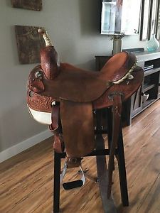 15" Martha Josey Barrel Saddle - Circle Y