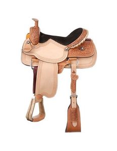 Tough-1 Saddle Grandview Roper 33 Pounds 16" Light Oil RK3856
