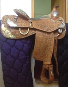 Steve Flick Custom Show Saddle