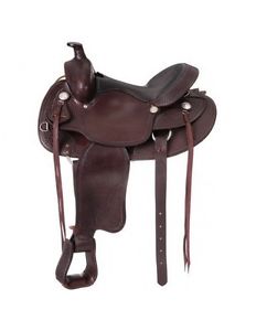 Tough-1 Saddle Junction Trail 31 Pounds 16 1/2" Dark Oil RK896