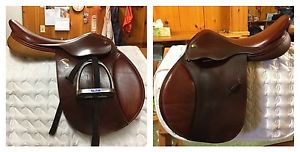 TWO PESSOA HORSE JUMPING SADDLES - PACKAGE BUY