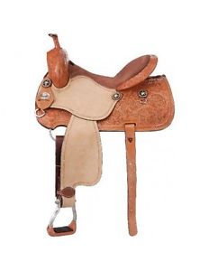 Tough-1 Saddle Bridge City Barrel 24 lbs. 15 1/2" Light Oil RK2025