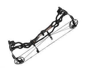 Hoyt 312799 Carbon Spyder Turbo 28.5" 60# Blackout Compound Bow
