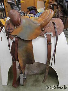 RL Martin Custom Ranch Saddle Made in OK Lightly Used Cost $3800!