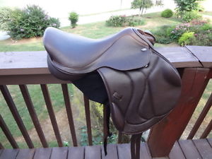 Marcel Toulouse Marielle +4 Monoflap Saddle with Genesis System - 17 Chocolate