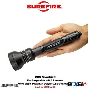Surefire Rechargeable Invictus Flashlight, 800 Lumens #UBR-A-BK
