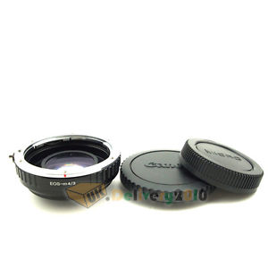 Focal Reducer Speed Booster Canon EF mount Lens to micro 4/3 M4/3 Adapter 1894_1
