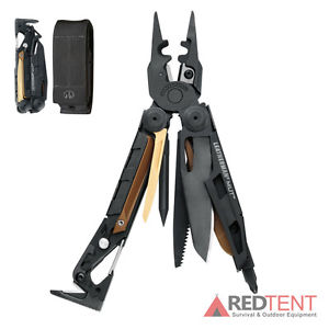 LEATHERMAN MUT EOD Black, Multitool, Einsatz-Werkzeug + MOLLE Holster, Bw - KSK