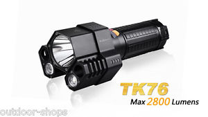 Fenix TK76 Cree XM-L2 U2 x2+XM-L2 T6 LED 18650 2800lm LED Flashlight