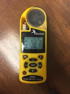 Kestrel 4500 Pocket Weather Tracker